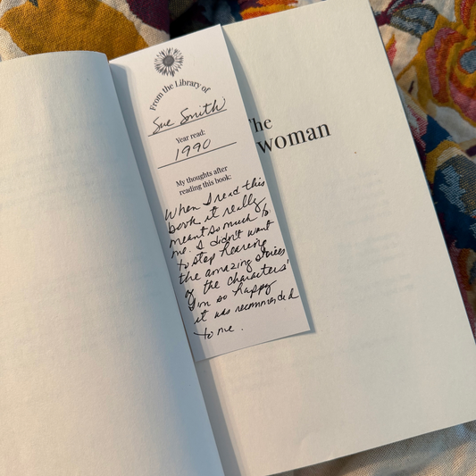 Legacy Library Insert Cards Printable - Floral Collection No. 1